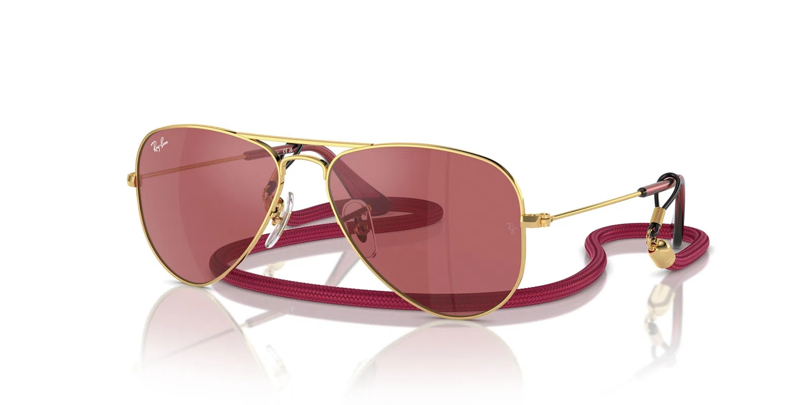 Ray-Ban Kids Aviator 0RJ9506S Sunglasses - view 79